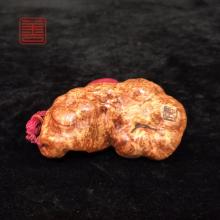 善也堂太行崖柏变异瘤手把件
