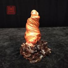 善也堂太行崖柏摆件《达摩》