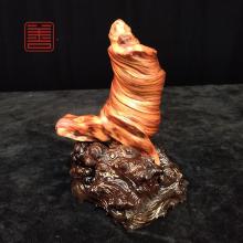 善也堂太行崖柏摆件《达摩》