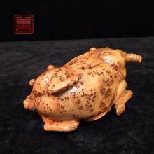 善也堂太行崖柏摆件《唐马》