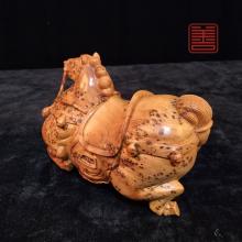 善也堂太行崖柏摆件《唐马》