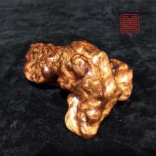 善也堂太行崖柏变异瘤手把件