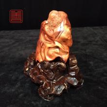 善也堂太行崖柏摆件《达摩》