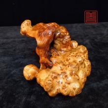 善也堂太行崖柏摆件《随形白菜》