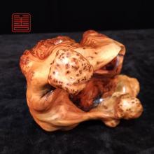 善也堂太行崖柏摆件《随形白菜》
