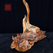 善也堂太行崖柏摆件《吉祥如意》