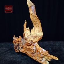 善也堂太行崖柏摆件《吉祥如意》
