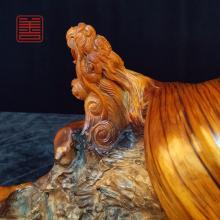 善也堂太行崖柏摆件《龙腾盛世》