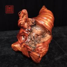 善也堂太行崖柏摆件《龙腾盛世》
