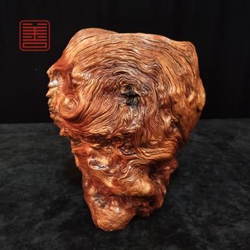 善也堂太行崖柏变异瘤随形摆件