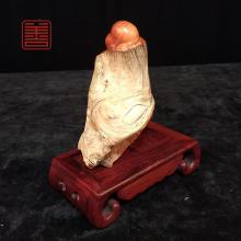 善也堂太行崖柏摆件《弥勒》