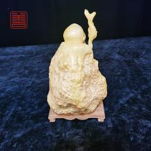善也堂黄杨木摆件《寿星》