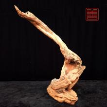 善也堂太行崖柏随形摆件《笔架》