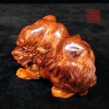 善也堂太行崖柏摆件《貔貅》
