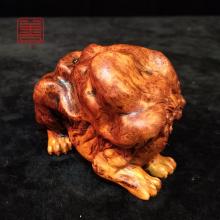 善也堂太行崖柏摆件《貔貅》