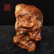 善也堂太行崖柏变异瘤随形摆件