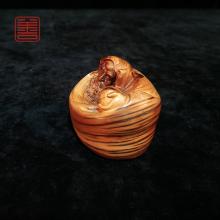 善也堂太行崖柏摆件《达摩》