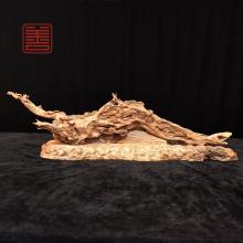 善也堂太行崖柏摆件《团队》