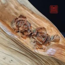 善也堂太行崖柏摆件《花仙子》