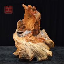 善也堂太行崖柏摆件《卧佛》
