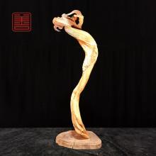善也堂太行崖柏摆件《飞天》