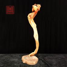 善也堂太行崖柏摆件《飞天》