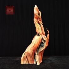 善也堂太行崖柏摆件《福瓜》