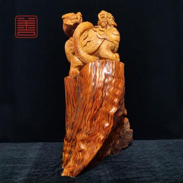 善也堂太行崖摆件《玄武》