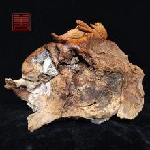 善也堂太行崖摆件《爱相随》