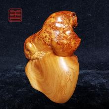 善也堂太行崖摆件《豹子》